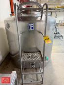 Feldmeier 400 Gallon Dome-Top S/S Starter Tank with Bottom Sweep Agitator, Baffle and Spray Ball