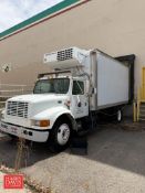 1999 International 4000 Series 47 Refrigerated Box Truck, VIN#: 1HTSCAAM9XH686478, Miles: 259,423