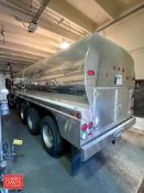 6,000 Gallon Milk Tanker: Mack Truck with Walker 6,000 Gallon S/S Tank, S/N: BPC39910