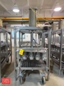 Kusel 60-Head Longhorn Cheese Presses, S/N: 480 LHVS-60-135