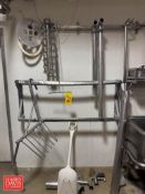 Assorted S/S Pipe Fittings, Clamps and CIP Door