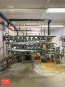 3-Stage Reverse Osmosis System with (24) S/S Vessles, (5) Fristam Positive Displacement Pumps