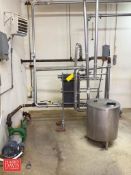 Thermaline S/S Plate Heat Exchanger Model: T13CH, S/N: 4525, (1) Divider, Balance Tank, Hot Water