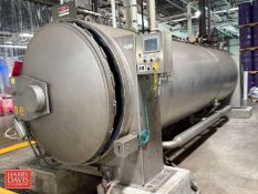 JBT FoodTech Steam Jacketed Horizontal Revolving Retort Machine: 60