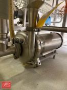 Waukesha Cherry-Burrell Pump with Baldor 3 HP 3,470 RPM Motor (Subject to BULK BID: Lot 21)