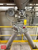 Lorenz Flake Tote 2-Way Diverter with Airlock, Model: GDS-800-Y30-SS, S/N: 16169-004 (Subject to