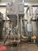 Parker Dust Hog SFC Series Dust Collector, Model: SFC8-2, S/N: 60062158 with NYB Vacuum/Blower Pump