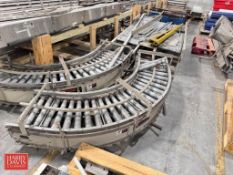 Assorted Conveyor Sections with (2) 45° Turns