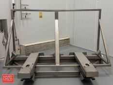 2022 Custom Powder Systems Dual Tote Washer, Model: 611258, S/N: 8631