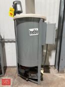 Wieg Mann 75 Gallon Vertical Poly Chemical Blend Tanks, Top Lift-Off Cover, Top Mounted Prop Mixer