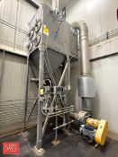 Parker Dust Hog SFC Series Dust Collector, Model: SFC8-2, S/N: 60064016 with NYB Vacuum/Blower Pump