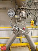 Lorenz Flake Tote 2-Way Diverter with Airlock, Model: GDS-800-Y30-SS, S/N: 16169-003 (Subject to