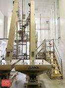 AROL S/S Cap Hopper Elevator, Model: EIEMECH, S/N: 40027 with Cap Chute and Gravity Feed Track: 11’