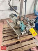 Waukesha Cherry-Burrell Positive Displacement Pump, Model: 03002, S/N: 10000002808081 with Waukesha