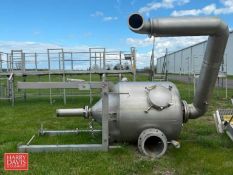Schmidt S/S Dome-Top, Cone-Bottom Tank with Sidewall Manway