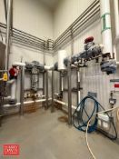 Culinary Steam Supply System with Steam Supply Value, Culinary Steam Filters and S/S Stand (Subject