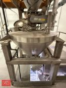 S/S Receiving Hopper with DMN Airlock (Subject to BULK BID: Lot 192A)