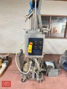 Murzan S/S Portable Diaphragm Drum Unloading System, Model: DUS-51M with Spare Parts and Manual