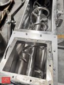 Hayes and Stolz S/S Ribbon Conveyor: 8’ Length with (2) REMBE GmbH Safety+Control Filter Units and