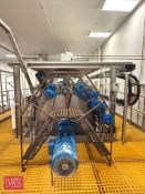 Andritz Gouda Single Drum Dryer, Model: E20/40 KB, S/N: 2008-18 with HMI, Pneumatic Control Panels