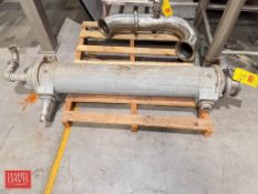 Shell & Tube Heat Exchanger: 8” x 48” with I-Line S/S Fittings