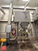Parker Dust Hog SFC Series Dust Collector, Model: SFC8-2, S/N: 6002024 with NYB Vacuum/Blower Pump