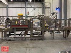 Delkor/Arpac Tray Shrink Wrapper Tunnel, Model: 25TW-28, S/N: SP-3145 with Allen-Bradley PanelView