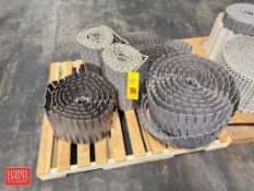 Assorted Plastic Table Top Conveyor Belting, up to 8