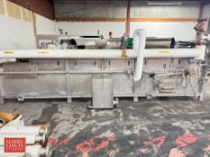 SMT Food and Beverage Systems with S/S 7-Section Pasturing/Cooling Tunnel, S/S Belt: 24