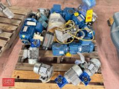 NEW Assorted DR Drive Motor, SEW Motors and Positive Pump Head