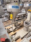Merrick S/S Powder Hopper with Vibratory Feeder and Gate Valve