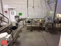 Arrowhead Conveyor Section with Accumulation Conveyor: 12' x 30