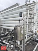 S/S Skid Mounted ESL Tubular-Style Pasteurizer with 14-Pass, Holding Tubes, Mico Motion Flow Meter