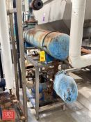 Skidded Hot Water Set, S/N: 96B78236-01 with Shell & Tube Heat Exchanger: 60” x 12”, Recirculating