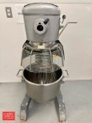 Hobart 30 QT Vertical Bowl Mixer, Model: D-300T, S/N: 11-1037-470 with S/S Mixing Bowl, Wisk, Paddle