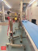 Unifiller S/S Hopper Topper: Mounted on Casters(Subject to BULK BID: Lot 127)