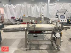 Seewer Rondo S/S Framed Dough Sheeter, Model: ZTE600E.A, S/N: A9198014 with Belt Conveyor: 100