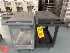 Poly Hand Carts: Mounted on Casters