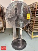 Uberhaus Oscillating Pedestal Fan: 31