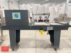 Saturn Alpha L-Bar Sealer/Shrink Tunnel, Model: C3.5E, S/N: B803C3E2350 with Aperture: 15