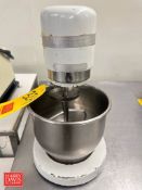 Axis 6 QT Vertical Bowl Mixer, Model: Ax-M6, S/N: 5001030 with Bowl and Whisk