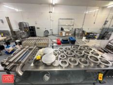 Assorted S/S Fittings, Clamps and Assorted Cake Pans