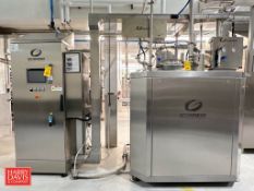 Gorreri 800 Liter (200 Gallon) S/S Turbomixer, Model: GTM760, S/N: 202102103 with Vertical Sweep Agi