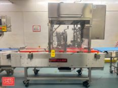 Unifiller S/S Oil Depositor with (5) Valves, Unitronics PLC with (2) I/Os, (2) Mitsubishi D700 Varia