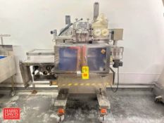 RHEON Cornucopia S/S Encrusting Machine, Model: KN400: Mounted on Casters