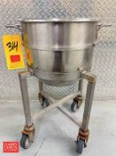 30 QT S/S Mixing Bowl with Cart