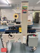 Interpak Top/Bottom Case Sealer, Model: USA2024-SB: Mounted on Casters