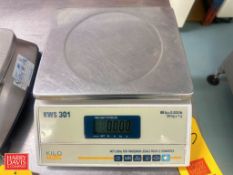 KiloTech 66 LB Capacity S/S Table Top Digital Scale: 9.5