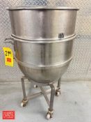 80 QT S/S Mixing Bowl with Cart
