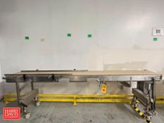FMA S/S Framed Belt Conveyor: 10' x 15